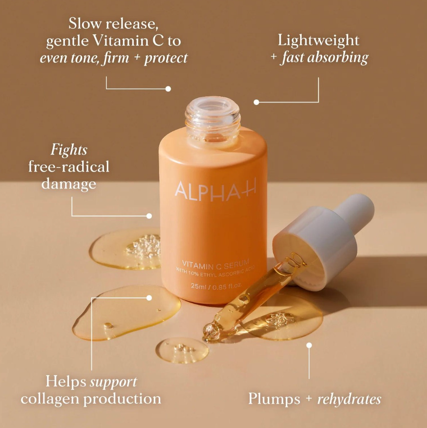 product picture with additional callouts about formula